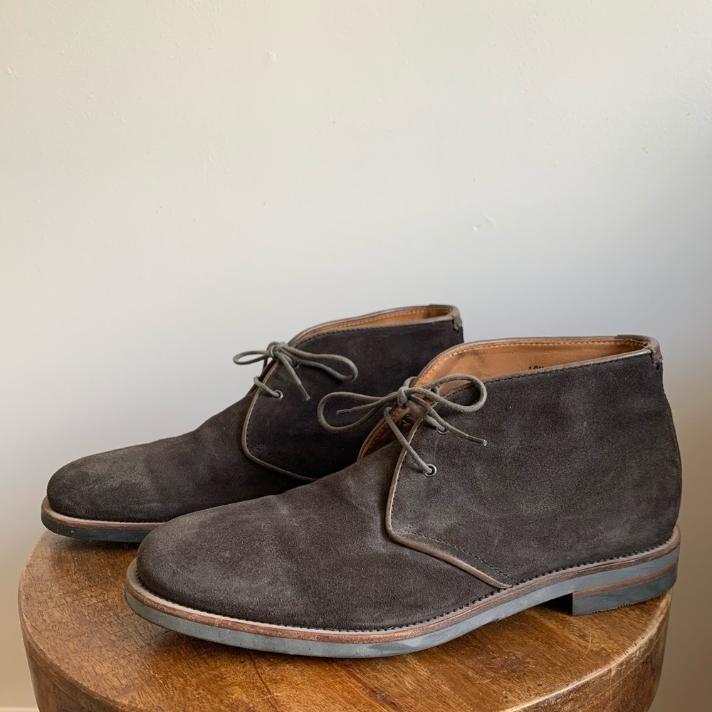 AQUATALIA Carlos Brown Suede Chukka Boots